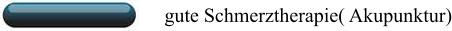 gute Schmerztherapie( Akupunktur)